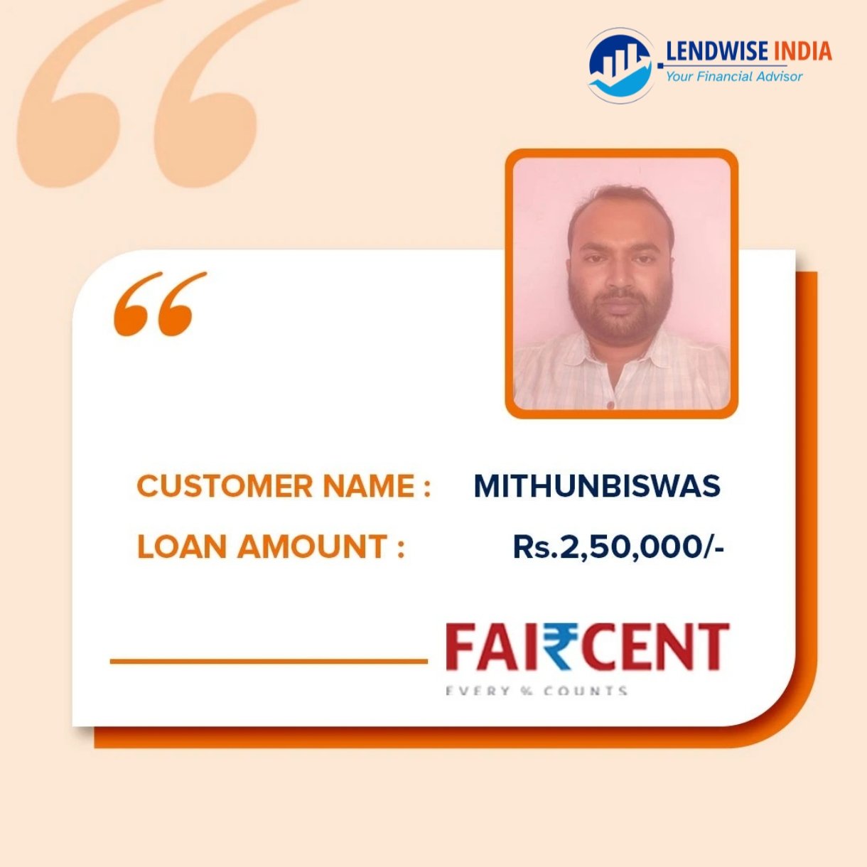 Testimonial - Mithun Biswas