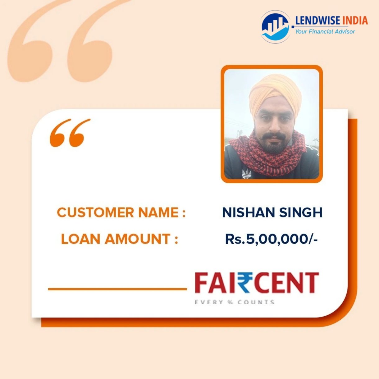Testimonial - Nishan