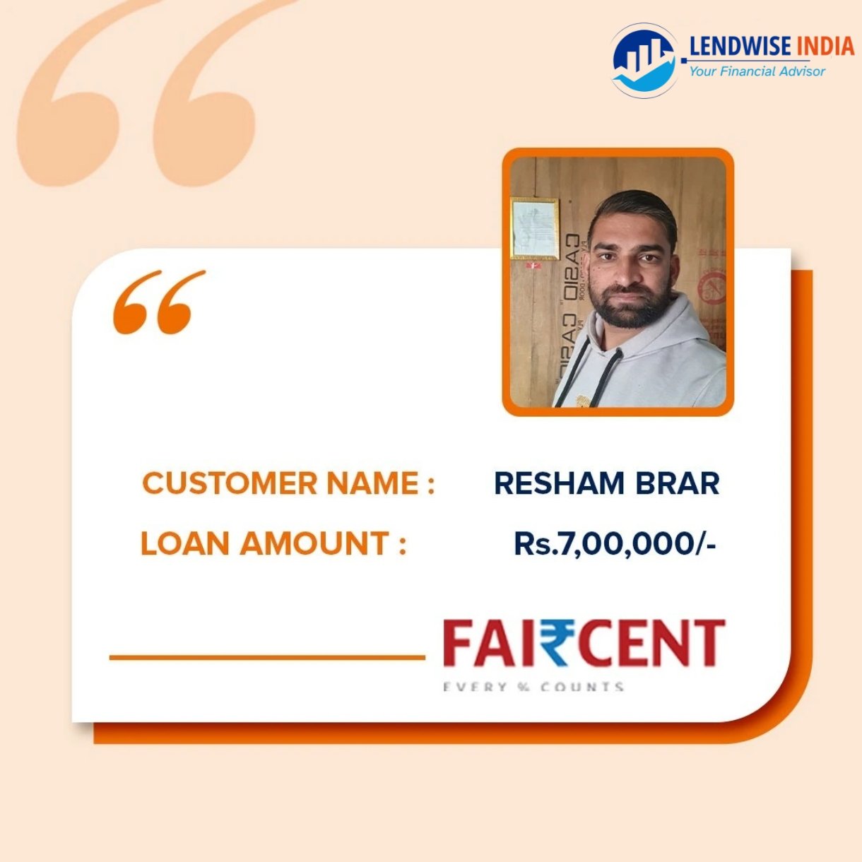 Testimonial - Resham